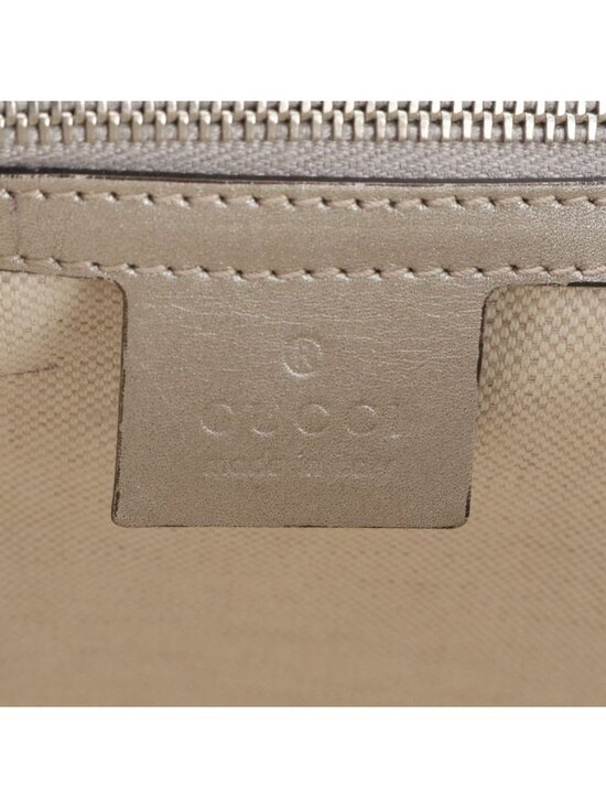 GUCCI GG Monogram Supreme Shoulder Bag Silver – The Lady Bag Gucci GG Supreme Leather Tote Shoulder Hand Silver